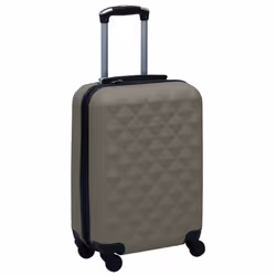 vidaXL 2x Hardcase Trolley Set Anthracite ABS Travel Luggage Bag Suitcase Set - Additional view 6