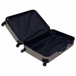 vidaXL 2x Hardcase Trolley Set Anthracite ABS Travel Luggage Bag Suitcase Set - Additional view 9