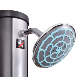 vidaXL Outdoor Solar Shower with Shower Head and Faucet 35 L Showering Stand - Additional view 9