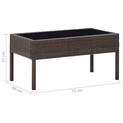 VidaXL 45903 outdoor table Brown - Additional view 5