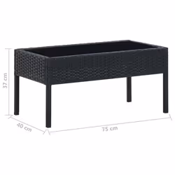 VidaXL 45904 outdoor table Black - Additional view 5