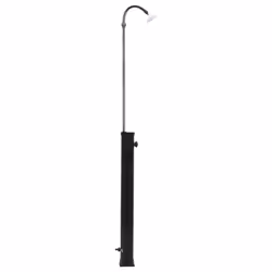 vidaXL Garden Solar Shower Black 215cm 8L Patio Swimming Pool Showering Stand - Additional view 4