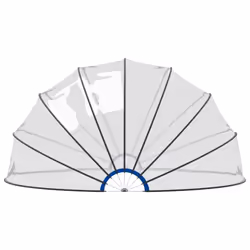 vidaXL Pool Dome Home Garden Pool Accessory House Cover Tent Ground Cloth