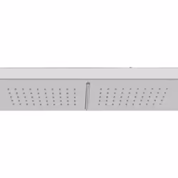 vidaXL Outdoor Shower with Tray WPC Stainless Steel Garden Shower Tower Panel - Additional view 6