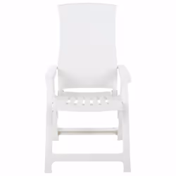 VidaXL 48760 outdoor chair Terrace Plastic White