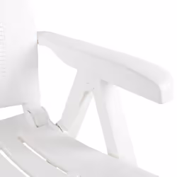VidaXL 48760 outdoor chair Terrace Plastic White - Additional view 7