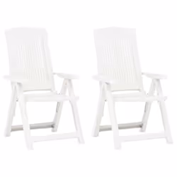 VidaXL 48766, Terrace, Plastic, White, 50 cm, 45 cm