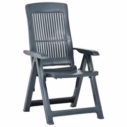VidaXL 48767 outdoor chair Terrace Plastic Green