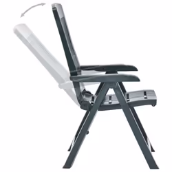 VidaXL 48767 outdoor chair Terrace Plastic Green - Additional view 5