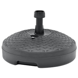 vidaXL Umbrella Base Sand/Water Filled Anthracite Plastic Rattan Parasol Base