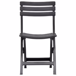 VidaXL 48787 outdoor chair Terrace Plastic Anthracite