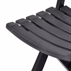 VidaXL 48787 outdoor chair Terrace Plastic Anthracite - Additional view 7