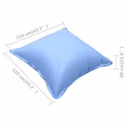vidaXL 4x Inflatable Winter Air Pillows for Above-Ground Pool Cover PVC Set