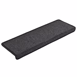 vidaXL Carpet Stair Treads Stair Mat Stair Protector Rug 15 pcs Anthracite