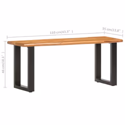 VidaXL 286456 indoor bench - Additional view 7