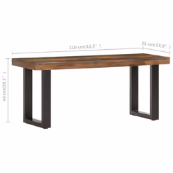 VidaXL 286458 indoor bench - Additional view 7