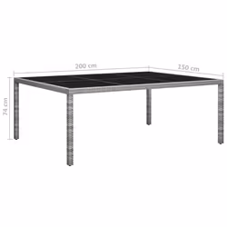 VidaXL 46130 outdoor table - Additional view 5
