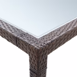 VidaXL 46131 outdoor table Brown