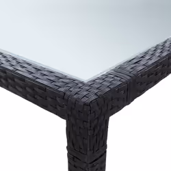 VidaXL 46132 outdoor table Black