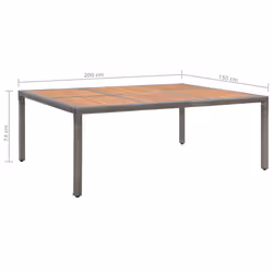VidaXL 46135 outdoor table - Additional view 6