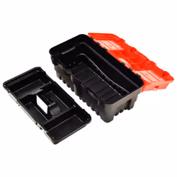 vidaXL Tool Box Plastic Red Tool Organisers Storage Assortment Cases Boxes - Additional view 4