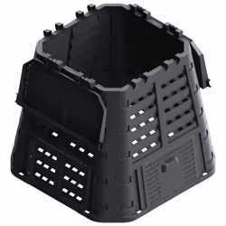 vidaXL Garden Composter Plastic Outdoor Waste Compost Bin Box Multi Capacities - 480 L