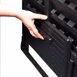 vidaXL Garden Composter 740L Plastic Outdoor Waste Converter Compost Bin Box - Additional view 4