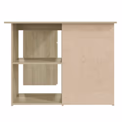 vidaXL Corner Desk Sonoma Oak Engineered Wood Study Table Laptop Workstation - Additional view 5