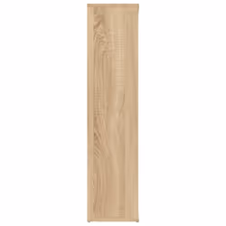 vidaXL Book Cabinet Sonoma Oak Engineered Wood Highboard Bookcase Display Rack - Additional view 5