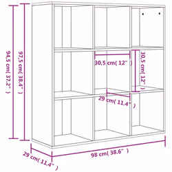 VidaXL 801128 living room bookcase - Additional view 7