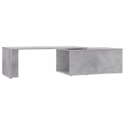 vidaXL Coffee Table Concrete Grey Engineered Wood Wooden End Desk Lounge Table
