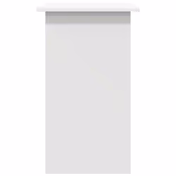 vidaXL Desk White Engineered Wood Bedroom Living Room Office Writing Table - Additional view 3