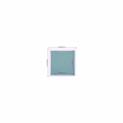 vidaXL Access Panel with Aluminium Frame and Plasterboard 300x300 mm Hatch - Additional view 8