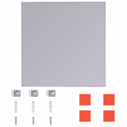 vidaXL Frameless Mirror Tiles Glass 16x20.5cm Mirrored Wall Tile Bathroom - Additional view 4