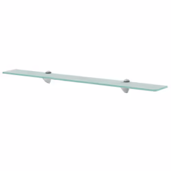 VidaXL 3051499 shelve Tempered glass, Zinc Transparent