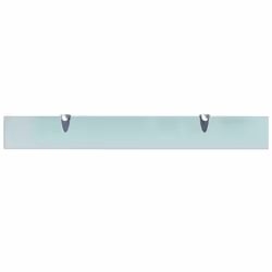VidaXL 3051499 shelve Tempered glass, Zinc Transparent - Additional view 4