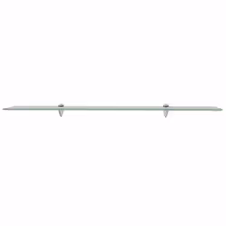 VidaXL 3051517 shelve Tempered glass, Zinc Transparent - Additional view 3