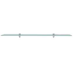 VidaXL 3051525 shelve Tempered glass, Zinc Transparent
