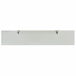 VidaXL 3051541 shelve Tempered glass, Zinc Transparent - Additional view 4