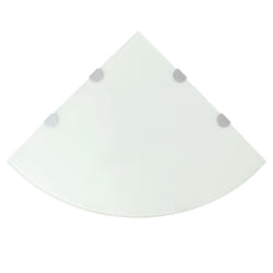 VidaXL 3051600 shelve Tempered glass White
