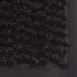 vidaXL 2x Dust Control Mats Rectangular Tufted 40x60cm Black Front Door Rug