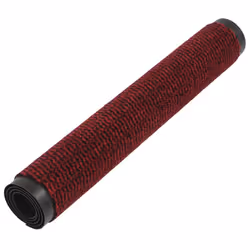 vidaXL 2x Dust Control Mats Rectangular Tufted 40x60cm Red Front Door Rug - Additional view 2