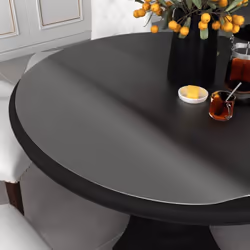 vidaXL Table Protector Matte Ã110cm PVC Accessory Protection Cloth Film Sticker