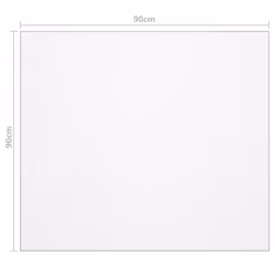 vidaXL Table Protector Protective Sticker Table Film Floor Cover Matt PVC
