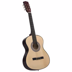 vidaXL Classical Guitar Beginner Set 8 Piece 3/4 36 Music Instrument Guitar - Additional view 4