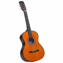 vidaXL Classical Guitar for Beginner and Kid 3/4 36" Basswood Music Instrument