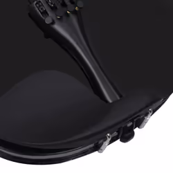 vidaXL Violin Full Set with Bow and Chin Rest Black 4/4 Musical Instrument - Additional view 6