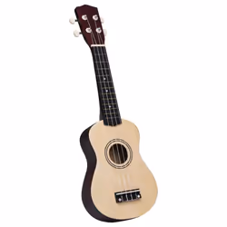 vidaXL Soprano Ukulele Set with Bag for Kids Light Wood 21" Music Instrument - Additional view 4