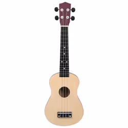 vidaXL Soprano Ukulele Set with Bag for Kids Light Wood 23" Music Instrument - Additional view 5