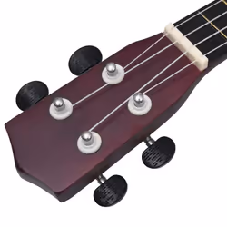 vidaXL Soprano Ukulele Set with Bag for Kids Light Wood 23" Music Instrument - Additional view 7